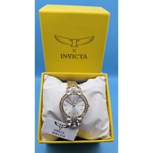 NEW Invicta Wildflower Women's Watch 30mm Gold (69104) #0336